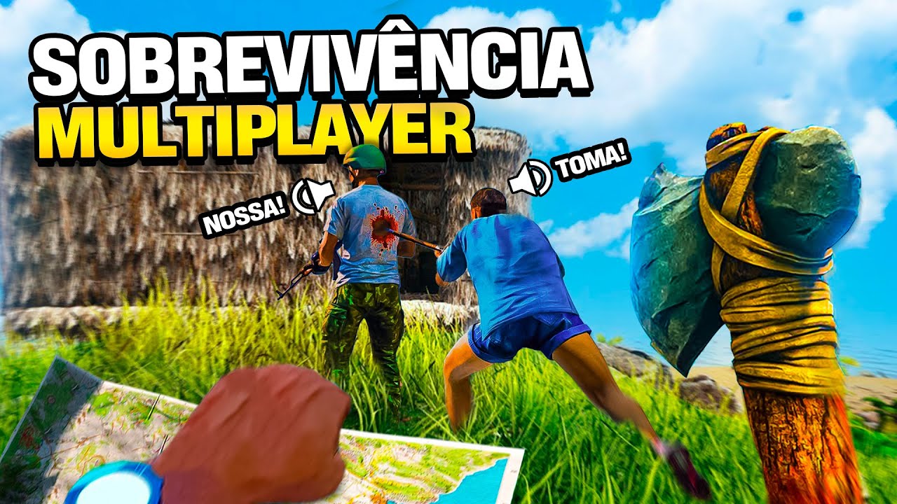 OS 15 MELHORES JOGOS de SOBREVIVÊNCIA com MULTIPLAYER Online para Android e  iOS! 